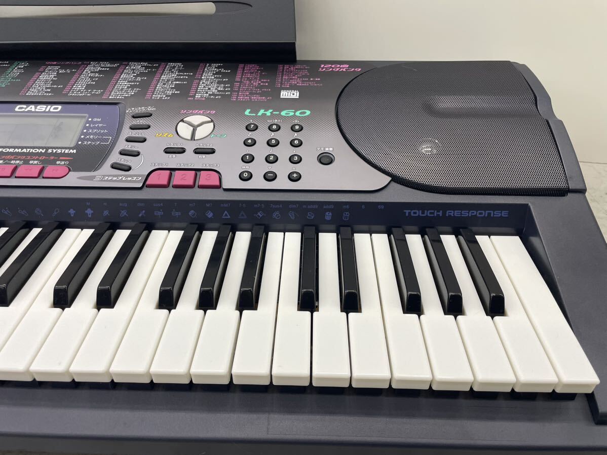 CASIO カシオ LK-60 120曲内蔵/137音色 光ナビゲーション CASIO カシオ LK-60 120曲内蔵/137音色 光ナビゲーション
