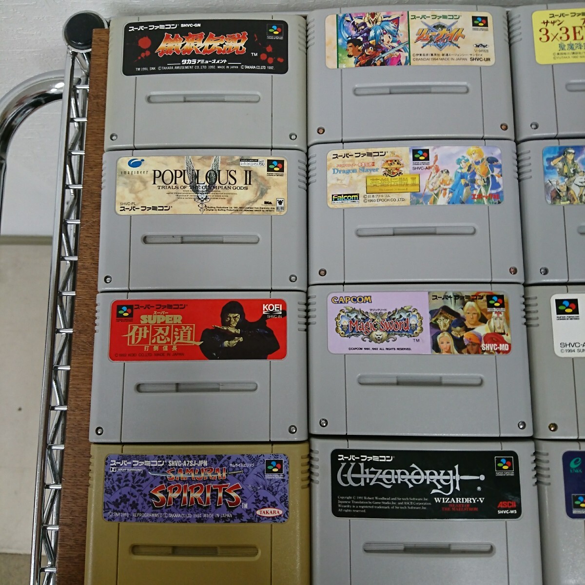 スーパーファミコンカセットまとめ売り