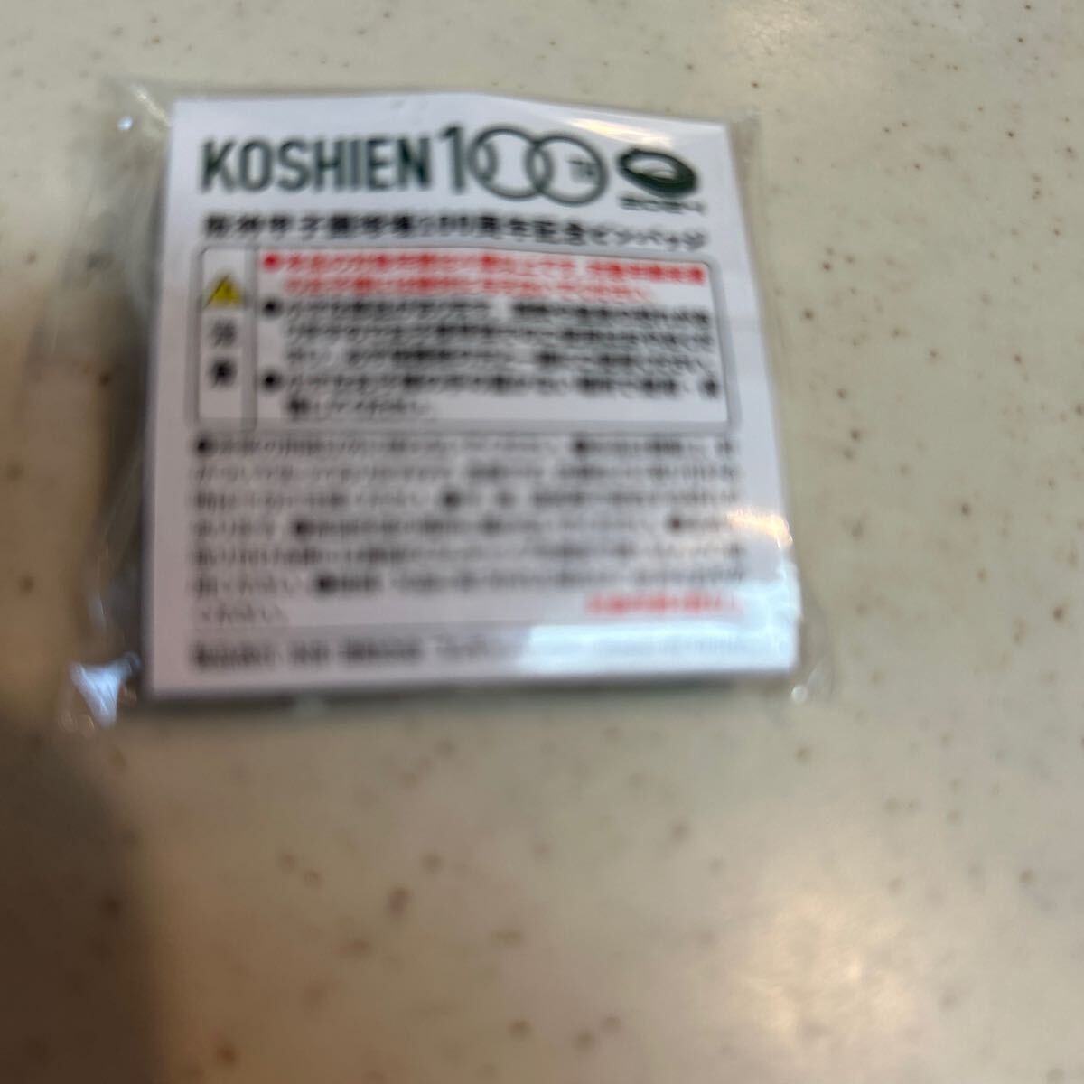 新品未使用/阪神甲子園球場100周年記念ピンバッジ　_画像2