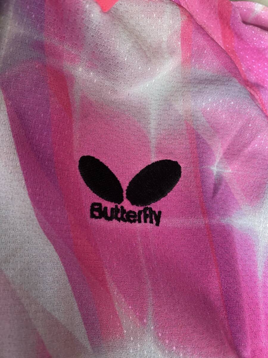  подлинная вещь не использовался Butterfly( бабочка ) 44629008105 JTTA легализация игра рубашка размер M KK1254