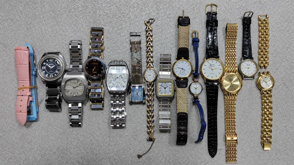 【ブランド腕時計まとめ】 TECHNOS Valentino NINA RICCI mila schonなど 計13個 ジャンク