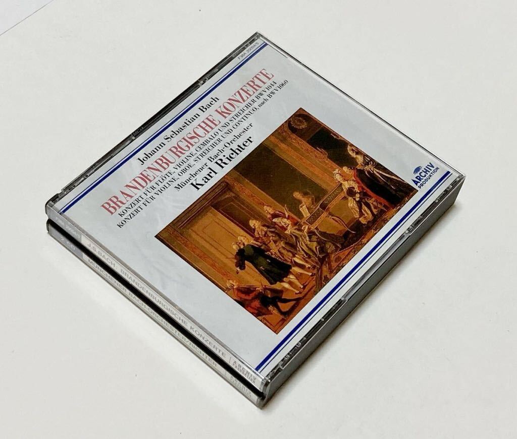 2CD/ バッハ：ブランデンブルク協奏曲(全曲) / リヒター&ミュンヘン・バッハ管