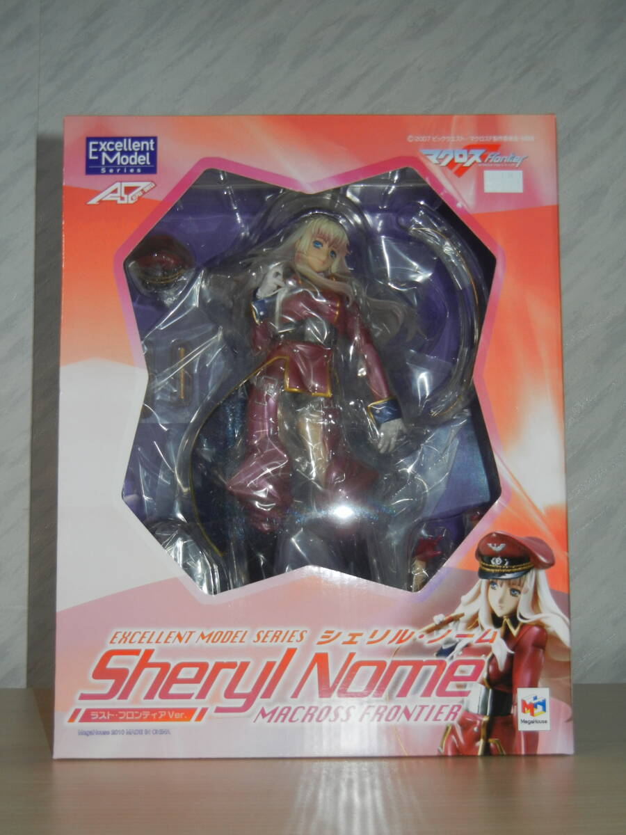 新品未開封　アルファオメガ　メガハウス　エクセレントモデル　マクロスF　シェリル・ノーム　ラスト・フロンティアVer.