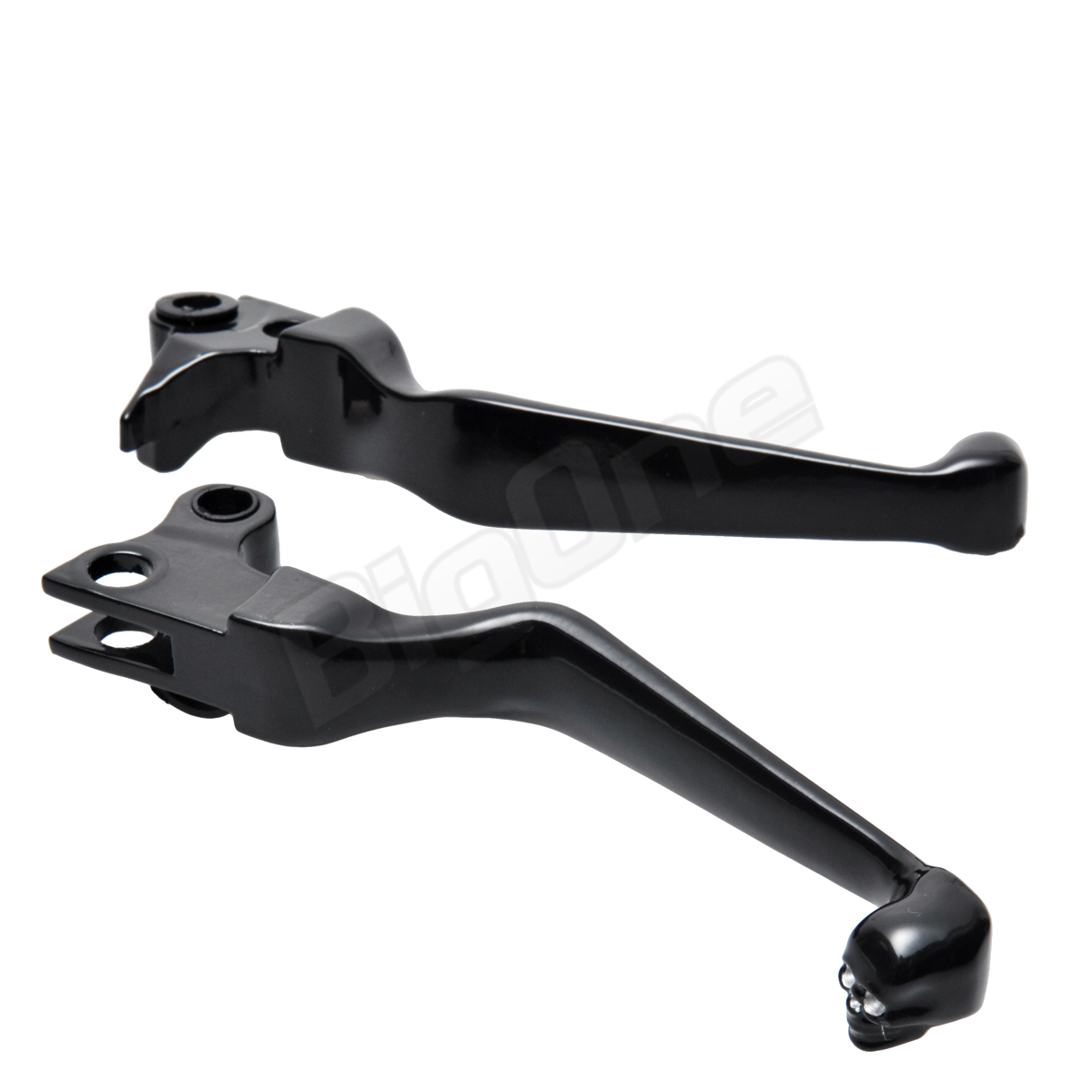 BigOne Skull Type XL1200 XL1200C XL1200L XL1200R XR1200 sport Star 1200 Harley brake clutch lever black black 