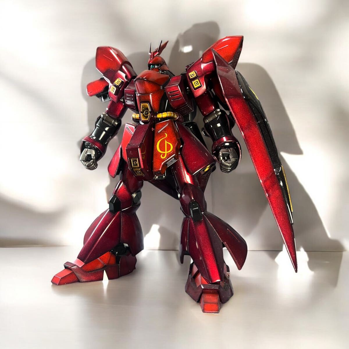 HGUC 1/144 サザビー 塗装済完成品 HGUC サザビー 塗装済み完成品 | ガンプラ素組みプラス|HG(ハイ