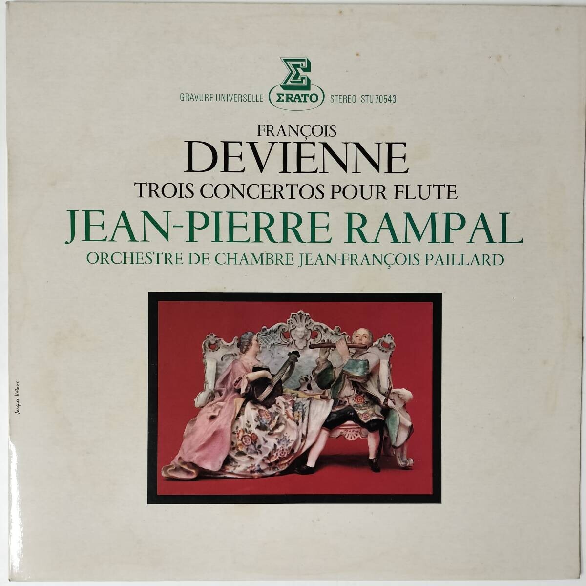 51079★美盤【フランス盤】 Jean-Pierre Rampal / TROIS CONCERTOS POUR FLUTE