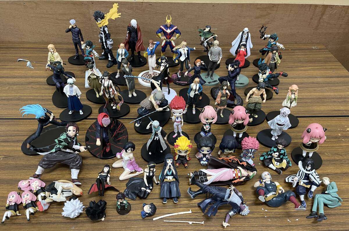 28)) ▼1円～ ジャンプ系 フィギュアのみ 裸フィギュア プライズ景品 アミューズメント景品 等 セット まとめ 大量