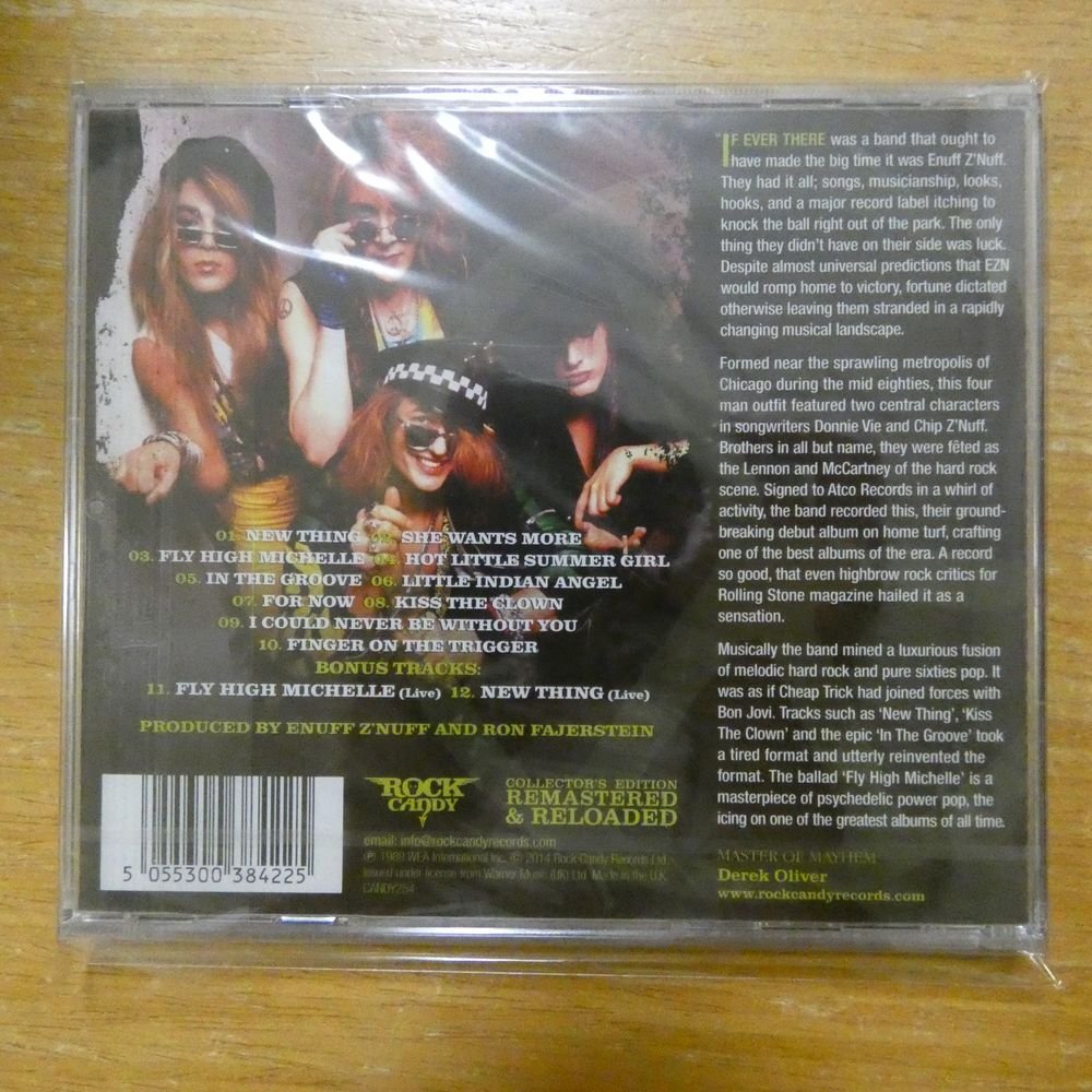5055300384225; /CD/ROCKCANDY盤/リマスター Enuff Z'Nuff / S T 5055300384225; /CD/ROCKCANDY盤/リマスター Enuff Z'Nuff / S T