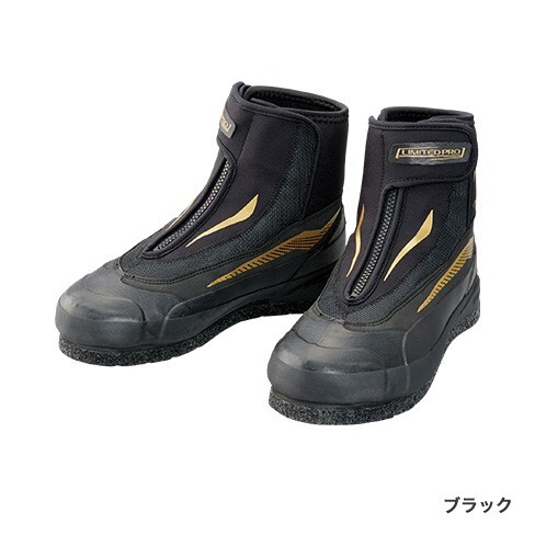 シマノ☆リミテッドプロ 中丸シューズ (3Dカットピンフェルト)[FA-057S]ブラック28.0cm
