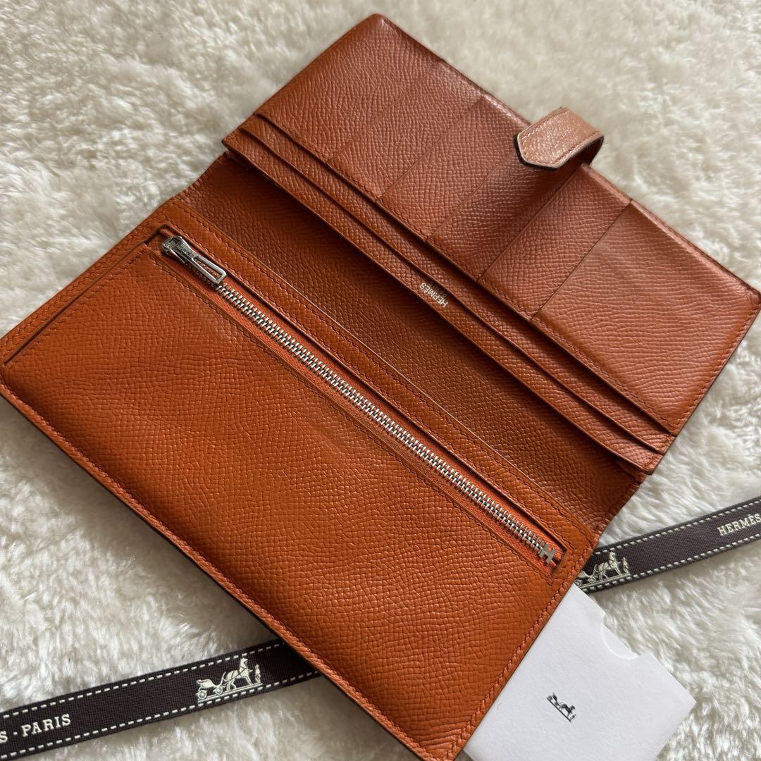 美品】 331 HERMES エルメス ベアン スフレ 2つ折り長財布 美品】 331 HERMES エルメス ベアン スフレ 2つ折り長財布