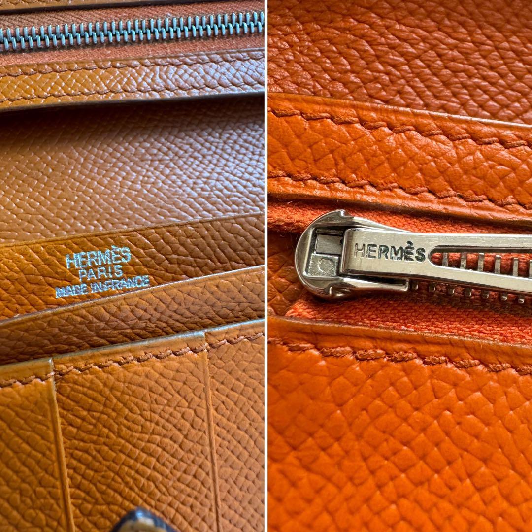 美品】 331 HERMES エルメス ベアン スフレ 2つ折り長財布 美品】 331 HERMES エルメス ベアン スフレ 2つ折り長財布