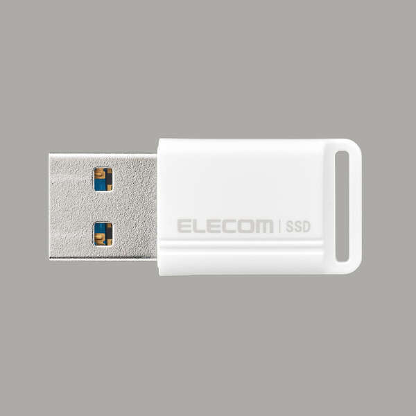 外付けポータブルSSD 250GB 小型USBメモリタイプ USB3.2(Gen1)対応 読み込み最大400MB/s PlayStation 5対応: ESD-EXS0250GWH