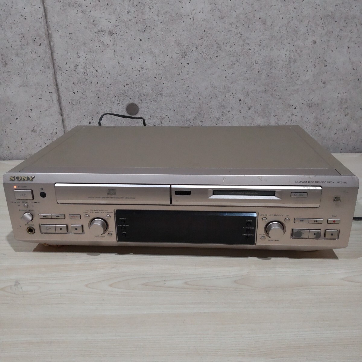 SONY MXD-D40 CDプレーヤー MDレコーダー ソニー|オーディオ機器 SONY MXD-D40 CDプレーヤー MDレコーダー ソニー|オーディオ機器