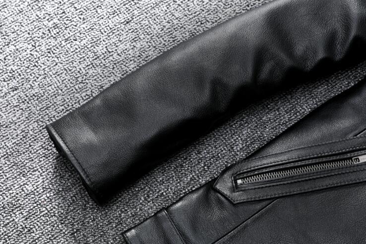 レザージャケット 上品　本革 牛革　ライダースジャケット メンズファッション バイクジャケット 　革ジャン S～5XL