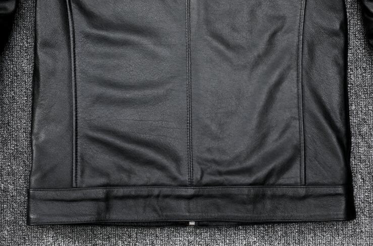 レザージャケット 上品　本革 牛革　ライダースジャケット メンズファッション バイクジャケット 　革ジャン S～5XL