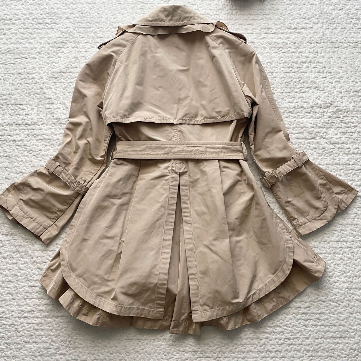 美品 MONCLER モンクレール DURENNE ロゴ トレンチコート 美品 MONCLER モンクレール DURENNE ロゴ トレンチコート