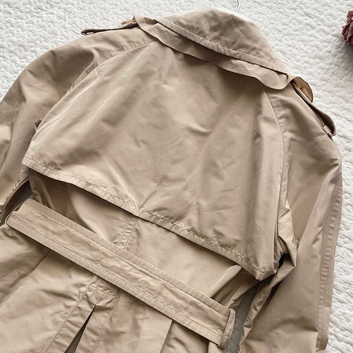 美品 MONCLER モンクレール DURENNE ロゴ トレンチコート 美品 MONCLER モンクレール DURENNE ロゴ トレンチコート