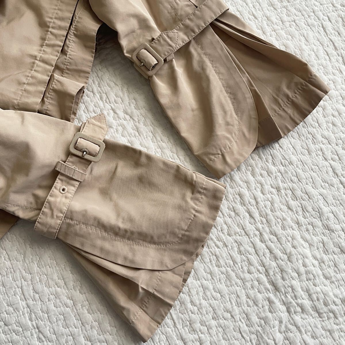 美品 MONCLER モンクレール DURENNE ロゴ トレンチコート 美品 MONCLER モンクレール DURENNE ロゴ トレンチコート