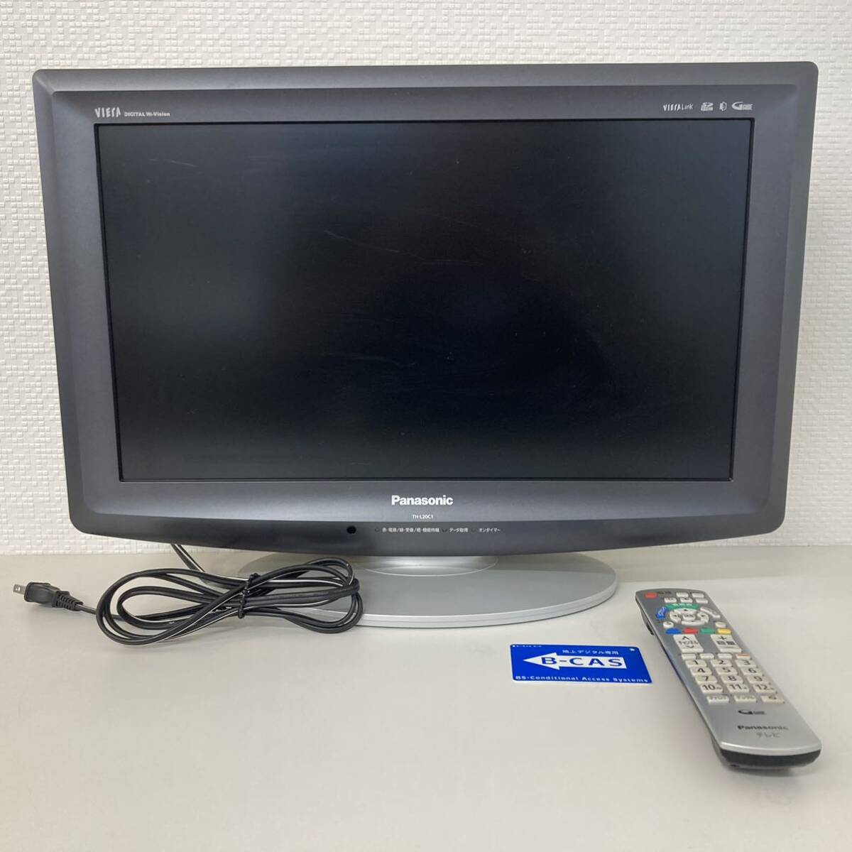 Panasonic パナソニック VIERA ビエラ TH-L20C1-K 20型 2009年製 Panasonic パナソニック VIERA ビエラ TH-L20C1-K 20型 2009年製