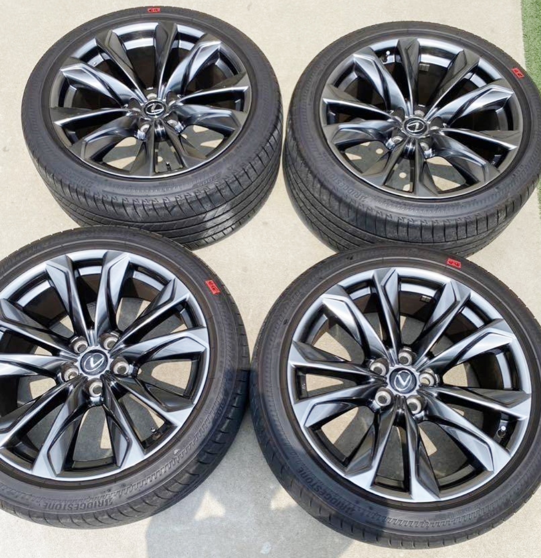 レクサス LS500 Fスポーツ 純正20インチ タイヤホイール 4本セット