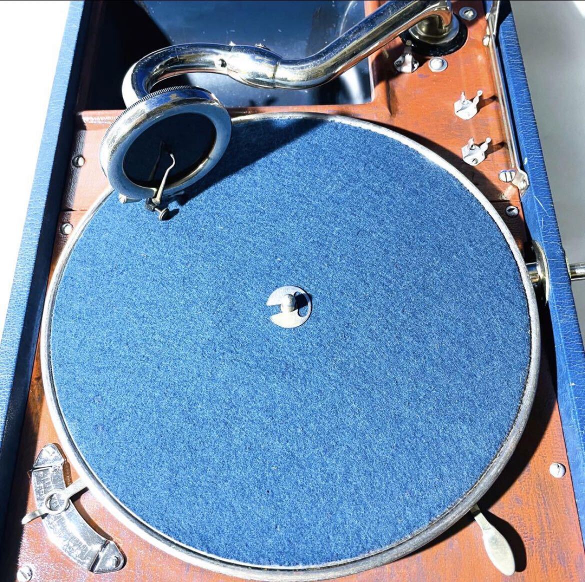 希少】HIS MASTERS VOICE 蓄音機 音出しOK 希少】HIS MASTERS VOICE 蓄音機 音出しOK