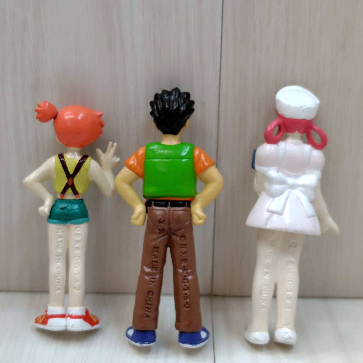 TOMY ポケモン リアルフィギュア タケシ カスミ ジョーイ 3種 TOMY ポケモン リアルフィギュア タケシ カスミ ジョーイ 3種