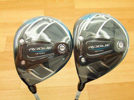 新品 2本セット! 左 キャロウェイ○ROGUE STAR 3W 5W R(a7-30-2 新品 2本セット! 左 キャロウェイ○ROGUE STAR 3W 5W R(a7-30-2