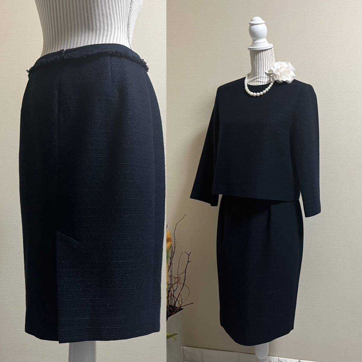 美品 ユナイテッドアローズ ツイード ワンピース 風 美品 ユナイテッドアローズ ツイード ワンピース 風