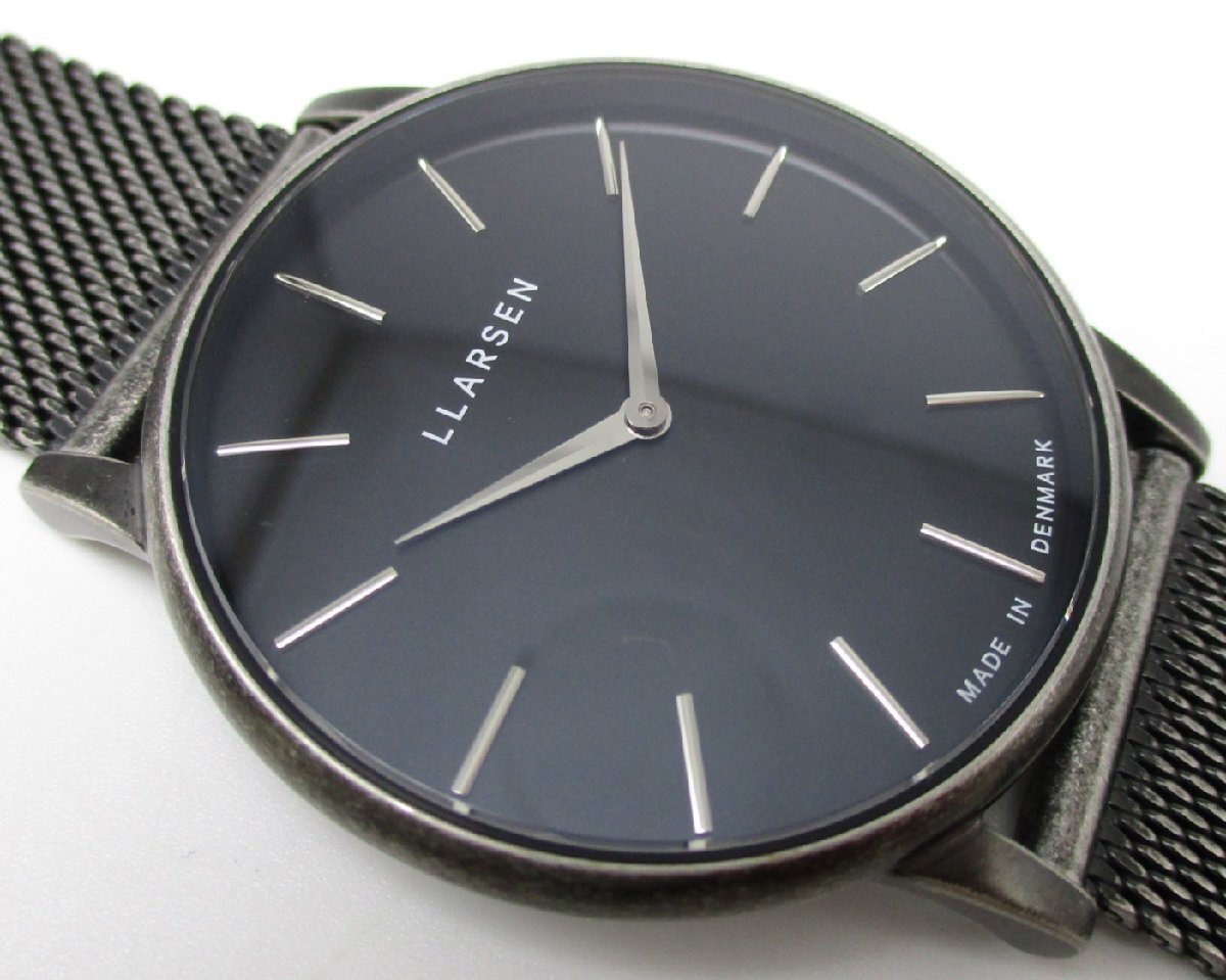 #LARS LARSENla-sla-sen L la-sen# не использовался #okisi большой Gin g Oliver LL147OBOM# без налогов 27,000 иен # мужские наручные часы 