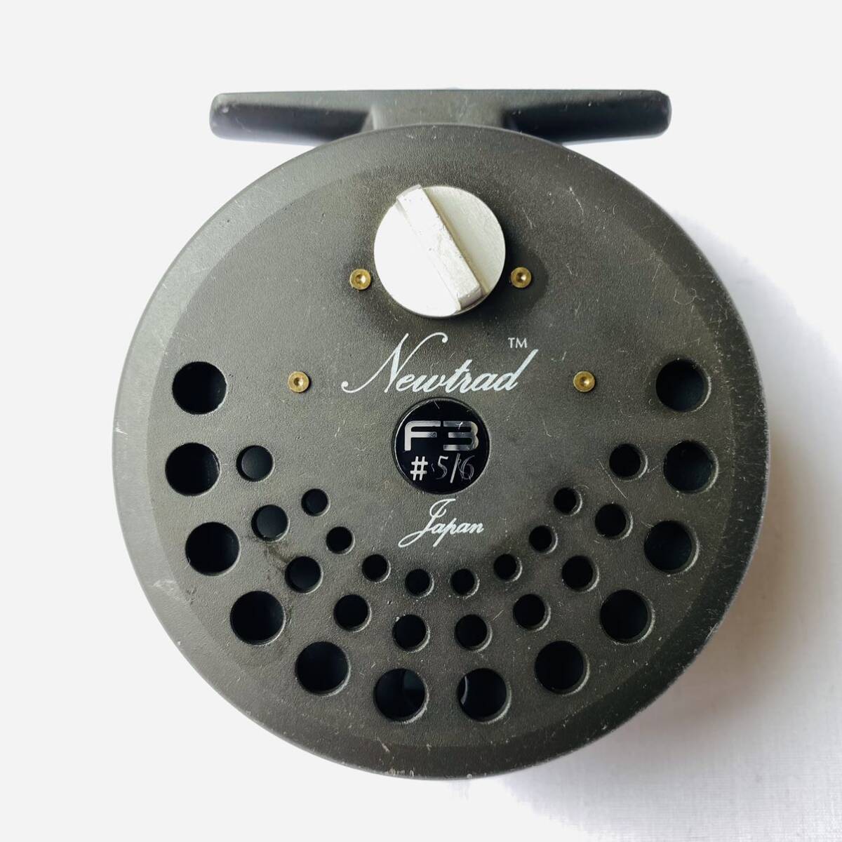 五十鈴工業 Nac ナック ニュートラッド New trad F3 #5/6 フライリール 日本製 中古 現状品 希少 レア 入手困難 オールド ヴィンテージ