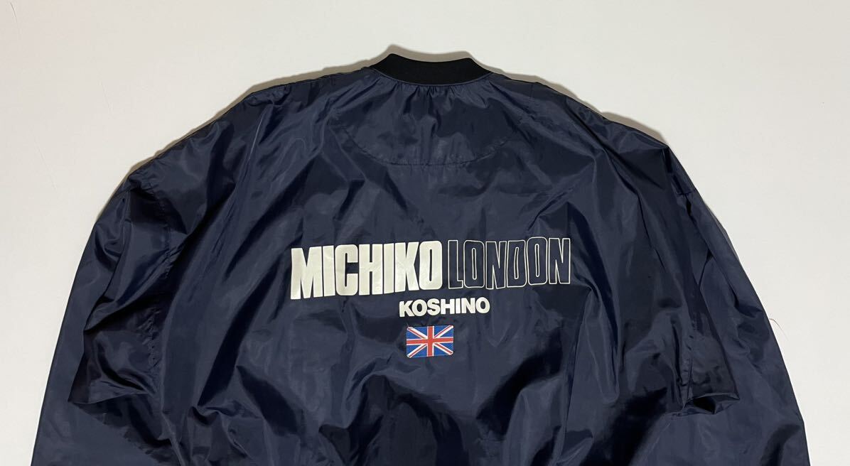 MICHIKO LONDON 80s 90s ビンテージ ナイロン ボンバー MICHIKO LONDON 80s 90s ビンテージ ナイロン ボンバー