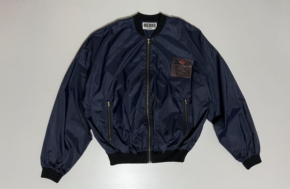 MICHIKO LONDON 80s 90s ビンテージ ナイロン ボンバー MICHIKO LONDON 80s 90s ビンテージ ナイロン ボンバー