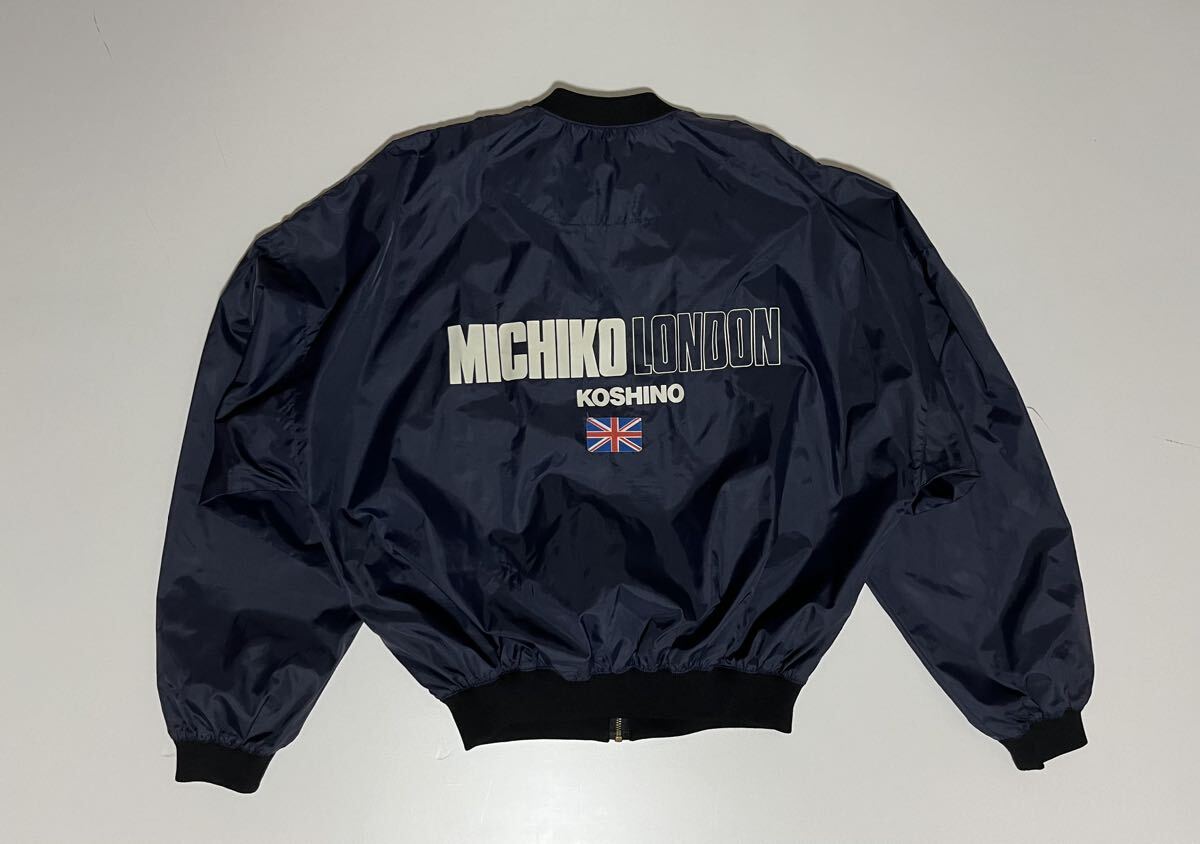 MICHIKO LONDON 80s 90s ビンテージ ナイロン ボンバー MICHIKO LONDON 80s 90s ビンテージ ナイロン ボンバー