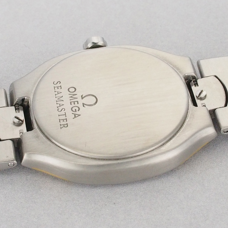  Omega Seamaster Polaris дата YG/SS кварц отделка / батарейка заменен 