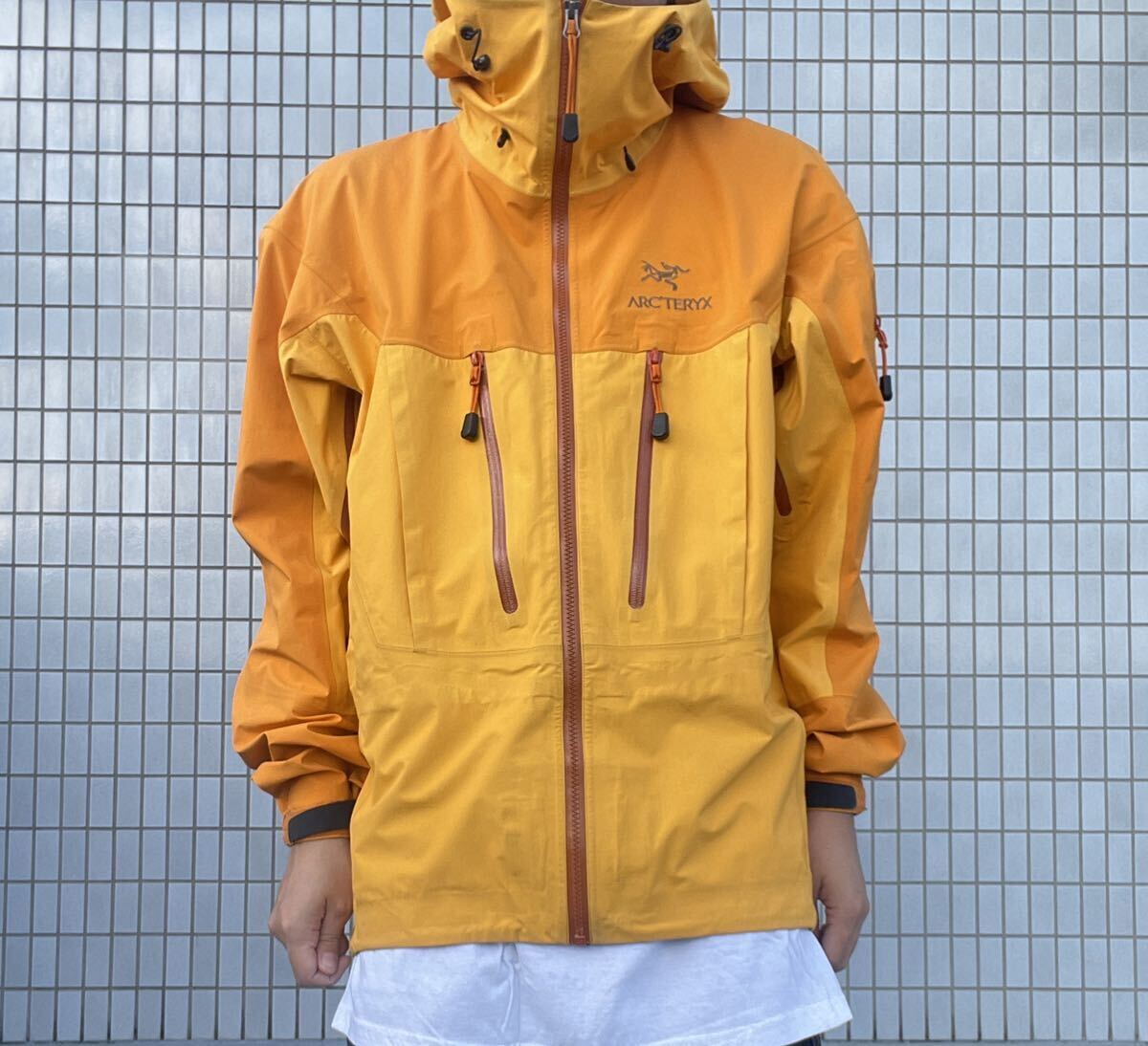 カナダ製ARC'TERYX ALPHA SV MANDARIN Lヴィンテージ|Yahoo カナダ製ARC'TERYX ALPHA SV MANDARIN Lヴィンテージ|Yahoo
