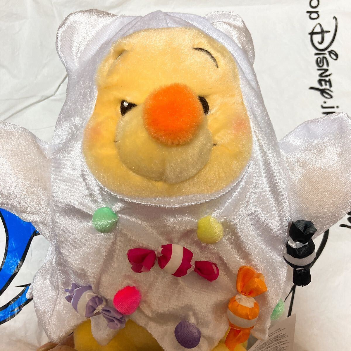 ディズニーストア　ハロウィーン　プーさん　ぬいぐるみ　お化け　おばけ