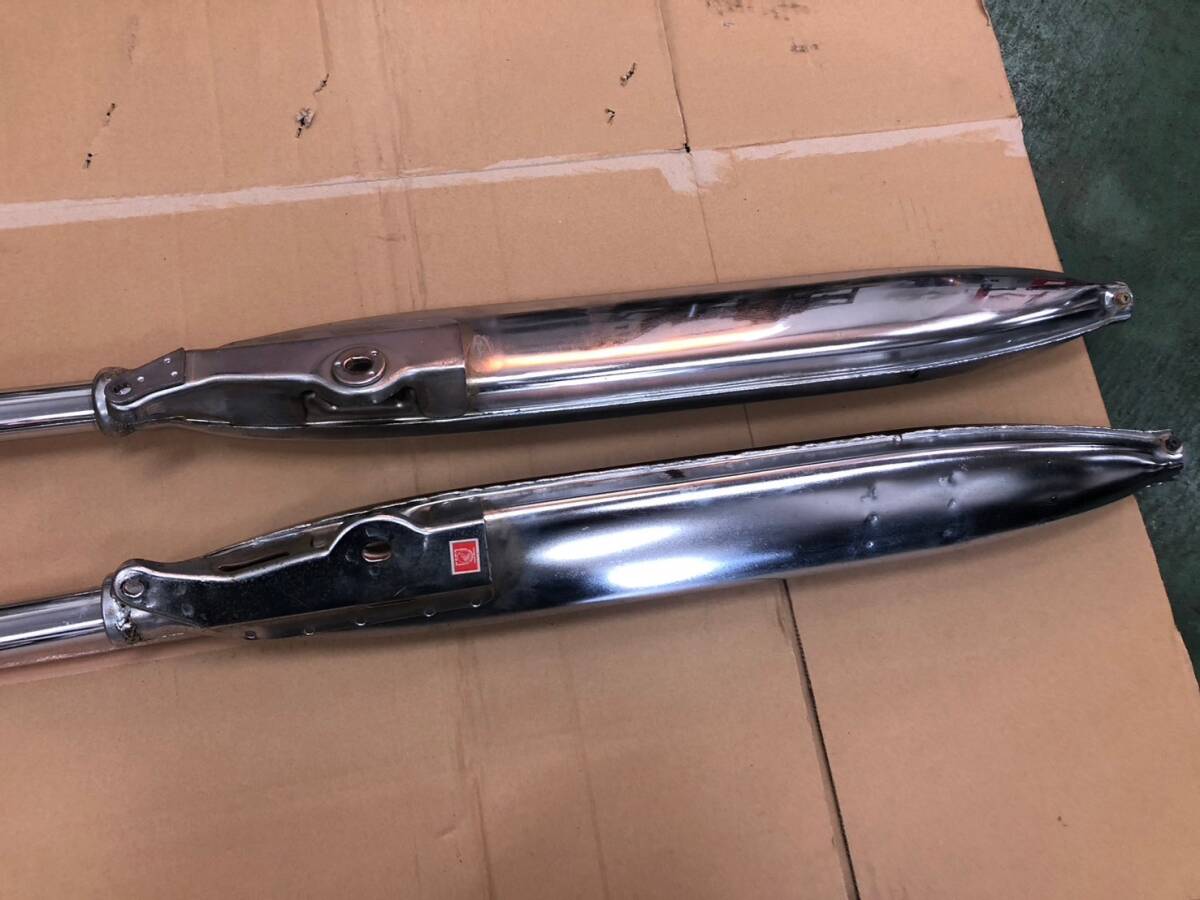 160*2K[ Benly C92] muffler выхлопная труба левый правый muffler оригинальный подлинная вещь CS92 Benly 125 C95 бог фирма ..