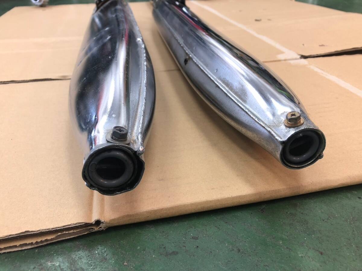 160*2K[ Benly C92] muffler выхлопная труба левый правый muffler оригинальный подлинная вещь CS92 Benly 125 C95 бог фирма ..