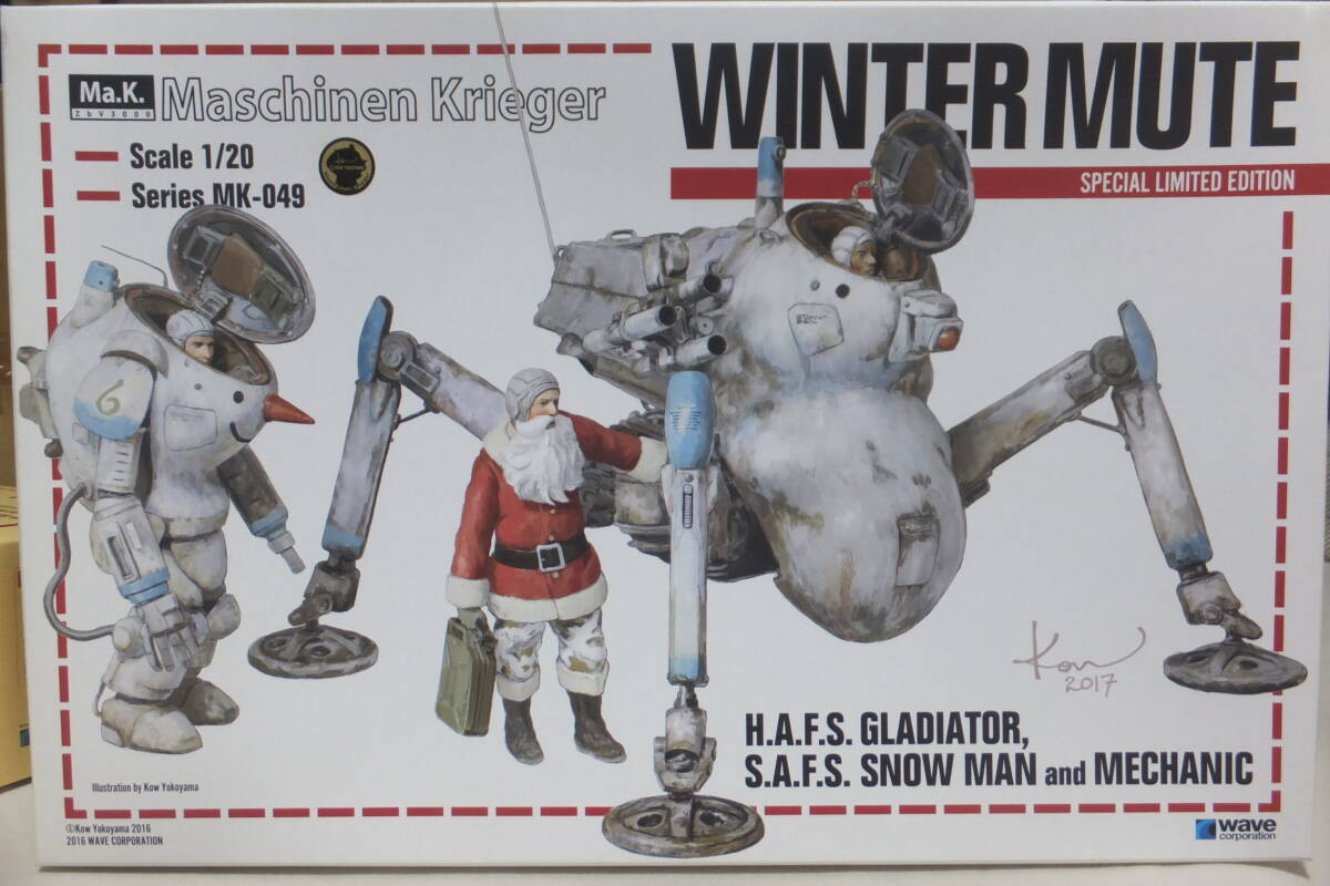 WAVE 1/20 限定版 ウインターミュート グラジエーター WAVE 1/20 限定版 ウインターミュート グラジエーター