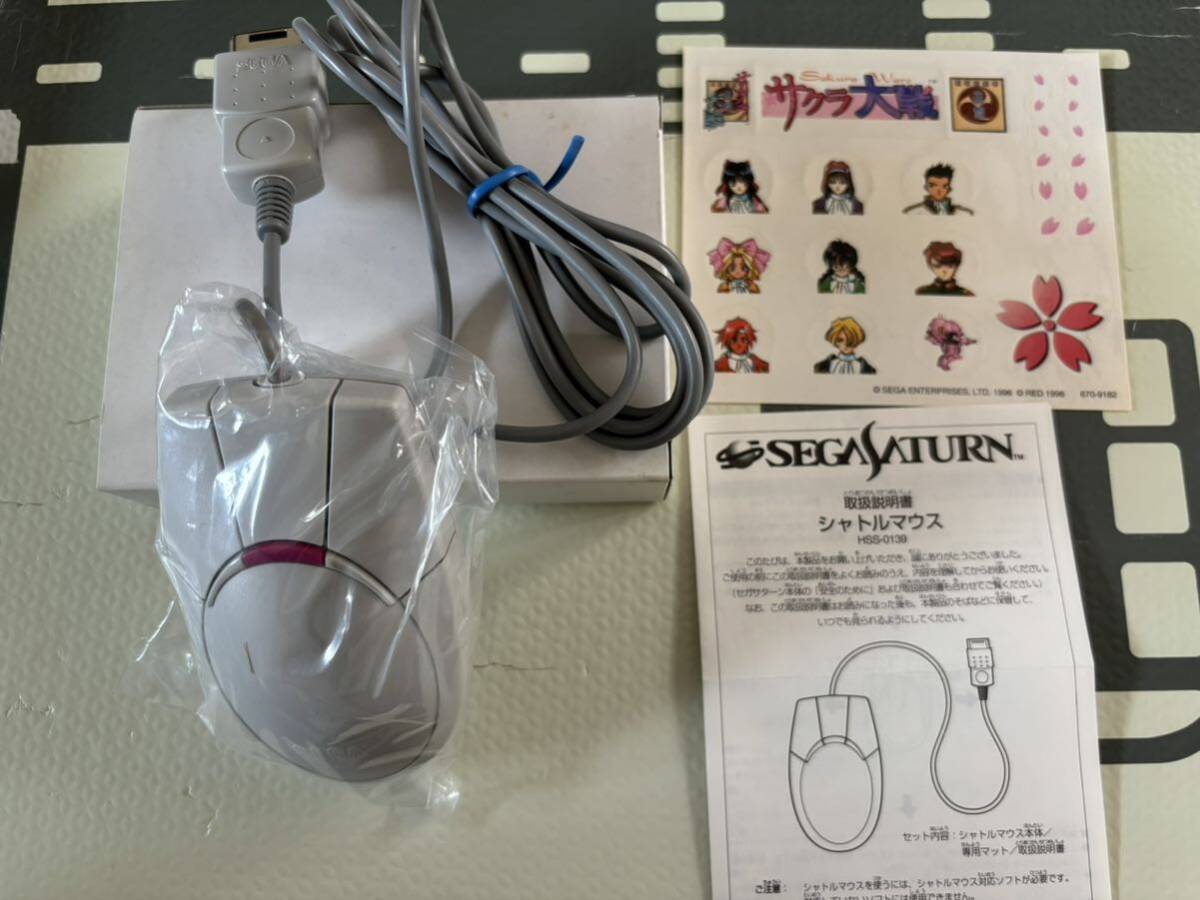 ソフト 特別限定版 サクラ大戦 セガサターン シャトルマウス ソフト 特別限定版 サクラ大戦 セガサターン シャトルマウス