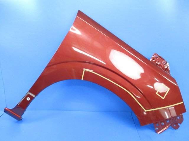 【即決あり】 セレナ ハイウェイスター C27 純正 右 フロント フェンダー レッド (M099488)