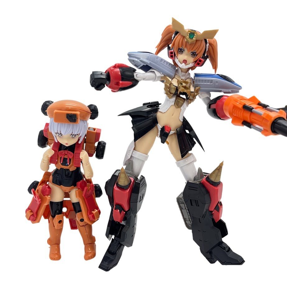 KS USED KOTOBUKIYA コトブキヤ 寿屋 クロスフレーム・ガール 勇者王 ガオガイガー スターガオガイガー プラモデル 組み立て済 取説付き