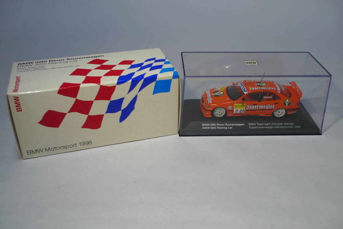 即決！BMW 320i Renn-Tourenwagen/BMW 320i Racing car 1/43 スケール ミニカー 1台 綺麗！