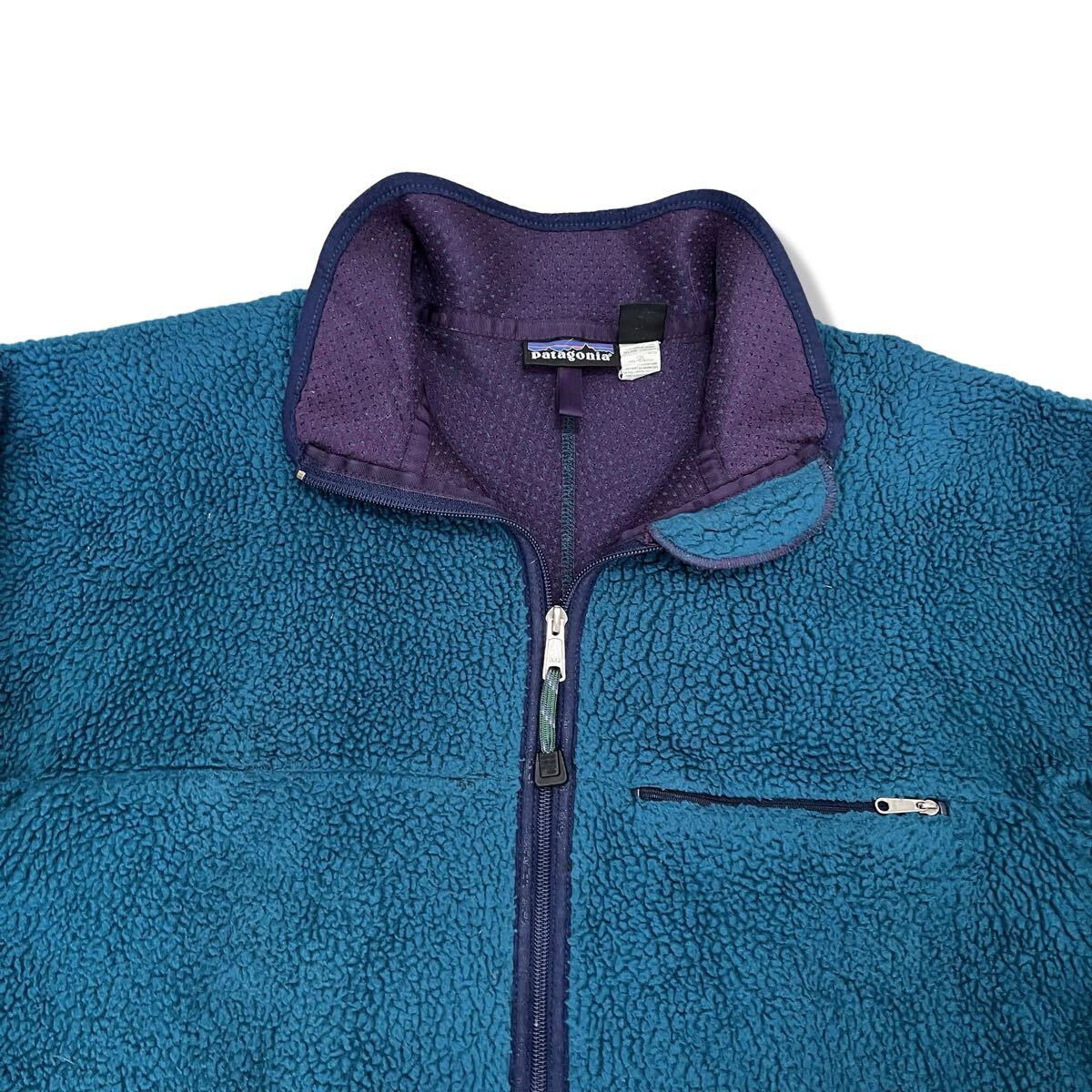 90s】patagonia(パタゴニア) ヘビーレトロパイルカーディガン XL 90s】patagonia(パタゴニア) ヘビーレトロパイルカーディガン XL