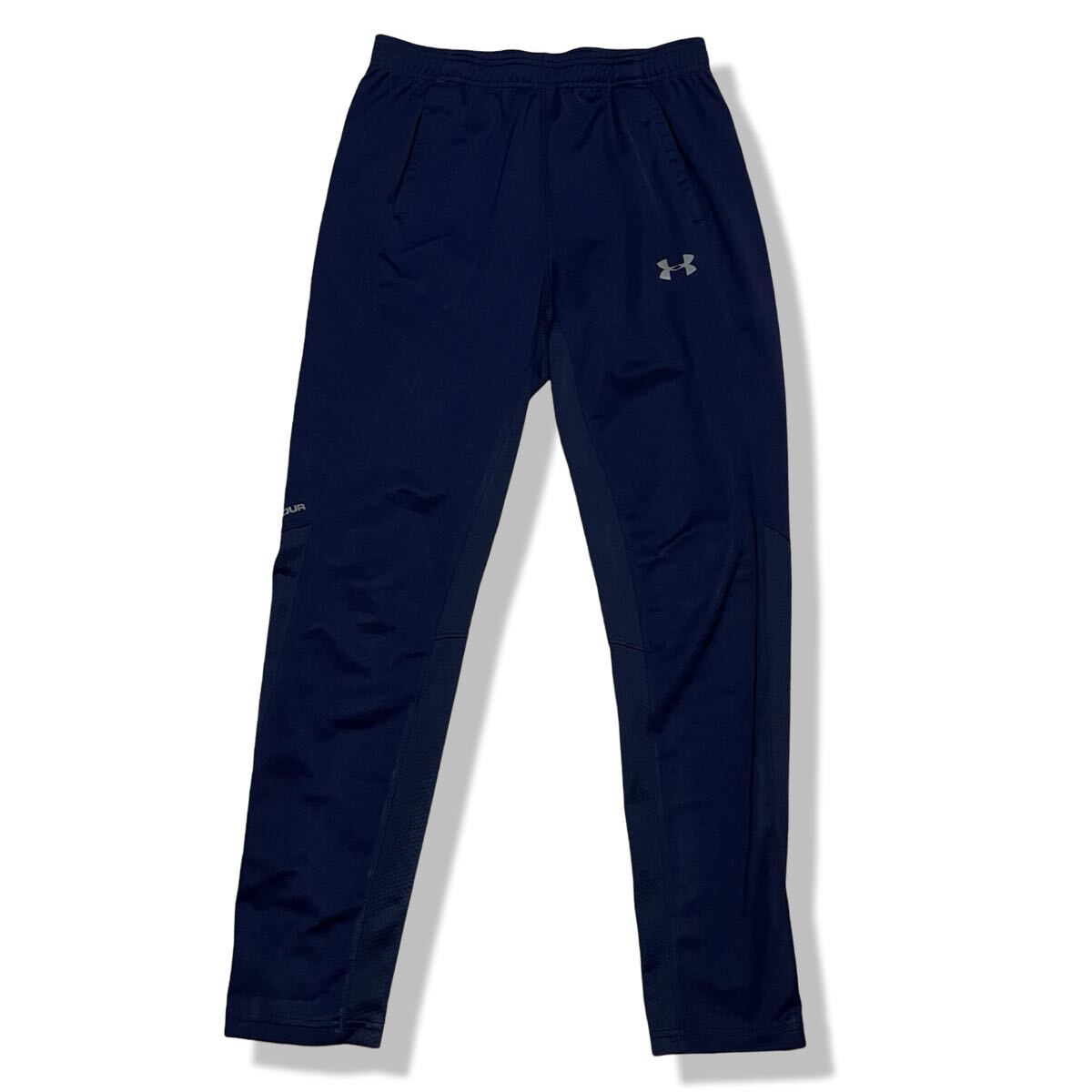 UNDER ARMOUR(アンダーアーマー) ランニング トレーニングパンツ M ネイビー/紺色 トラックパンツ ジャージ ストレッチ トレーニングウェア