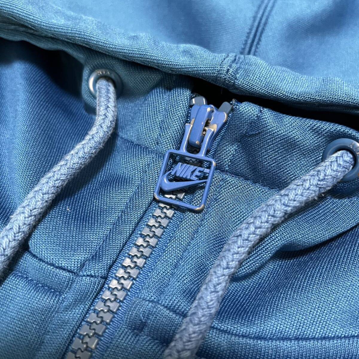 NIKE(ナイキ) フード付きトラックジャケット M ブルー/青 厚手
