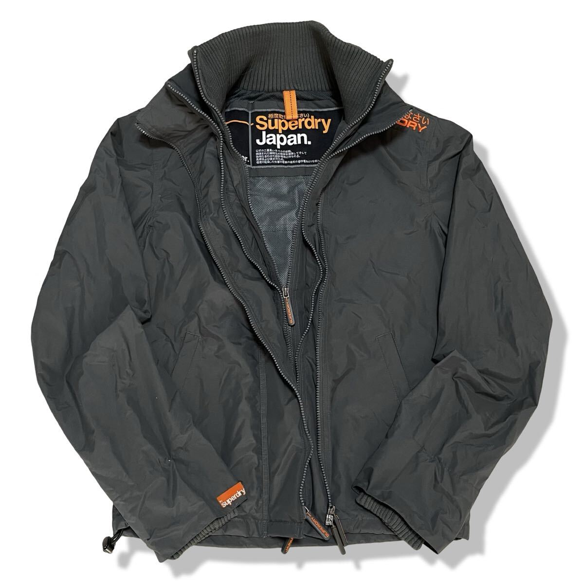Superdry 極度乾燥(しなさい) ハイネック ナイロンレイン