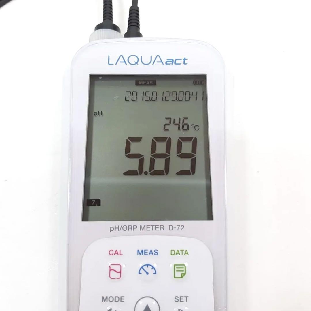 pH計 HORIBA 堀場製作所 LAQUA D-72｜Yahoo!フリマ（旧PayPay