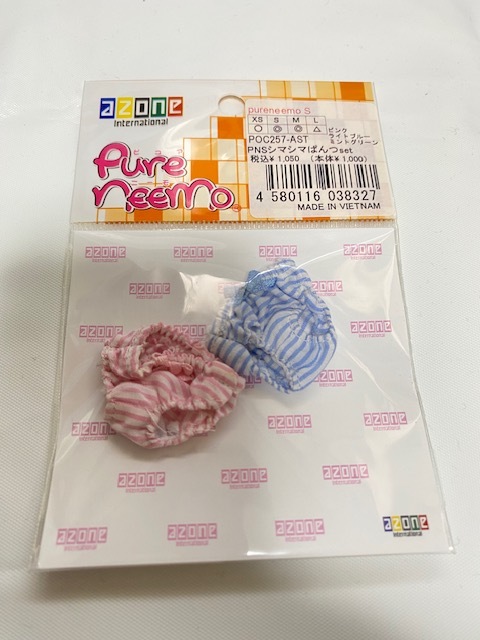 未使用 【ピンク・ライトブルーのみ】 アゾン POC257 1/6 PNSシマシマぱんつセット ピュアニーモ AZONE
