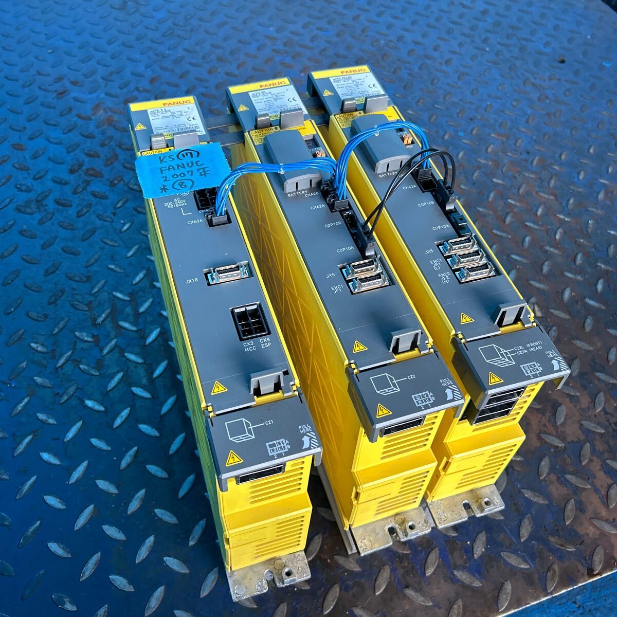 T8365 FANUC ファナック 電子部品 A06B-6110-H006 A06B-6114-H105 A06B-6114-H207 【ジャンク品】